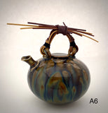 PG Bulbous with Dyed Reed Handles